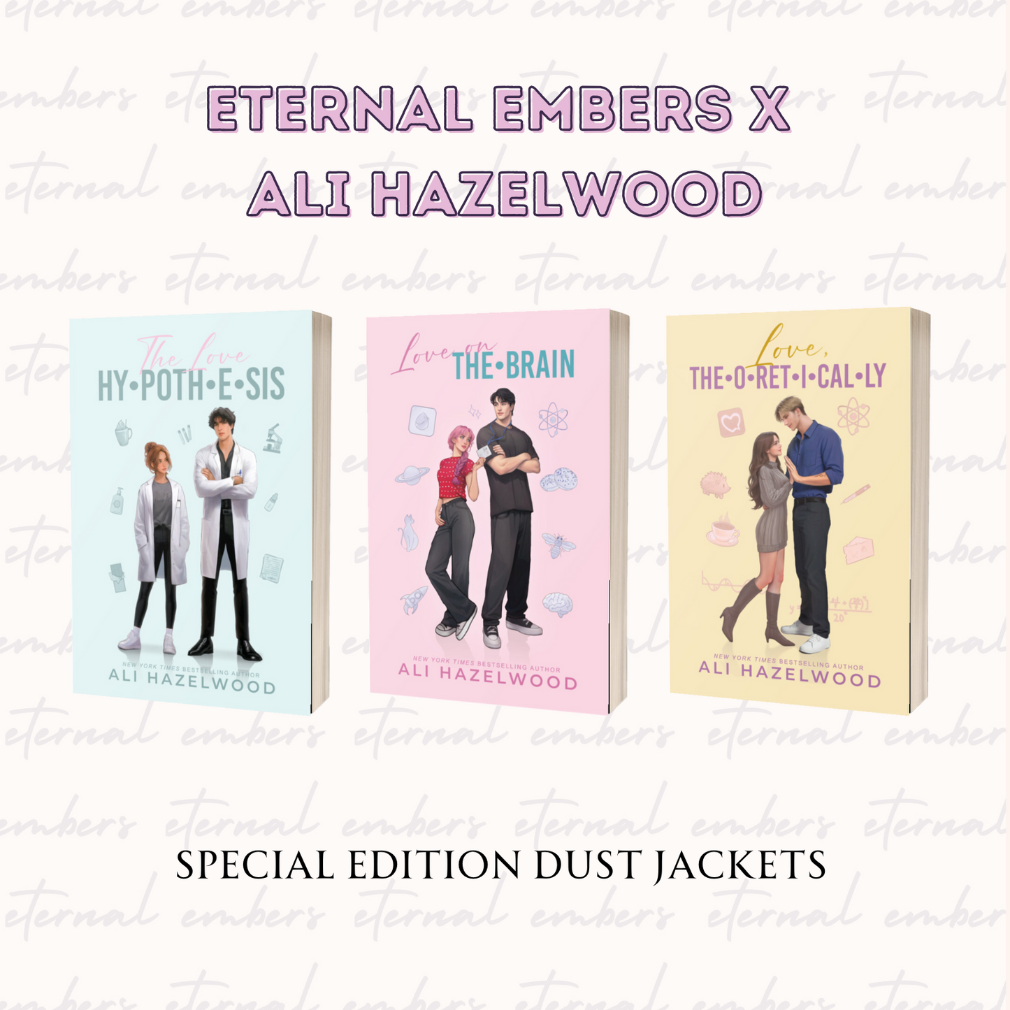 Ali Hazelwood Dust Jackets - PREORDER