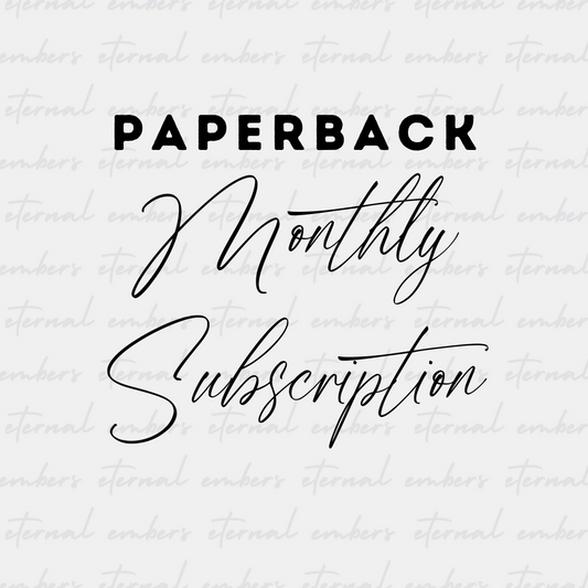 Monthly Subscription Box - PAPERBACK