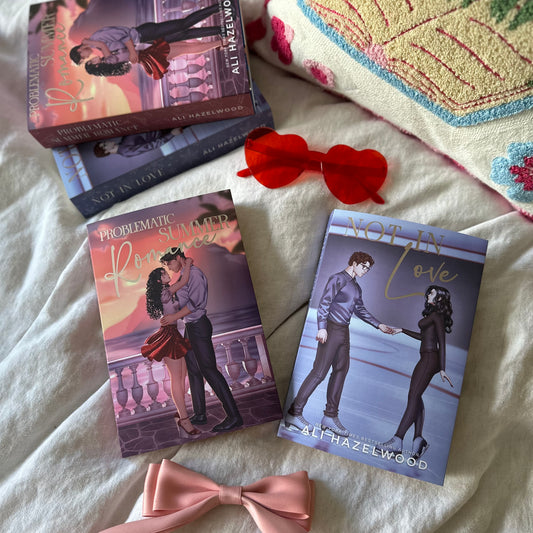 Not In Love and Problematic Summer Romance by Ali Hazelwood PREORDER