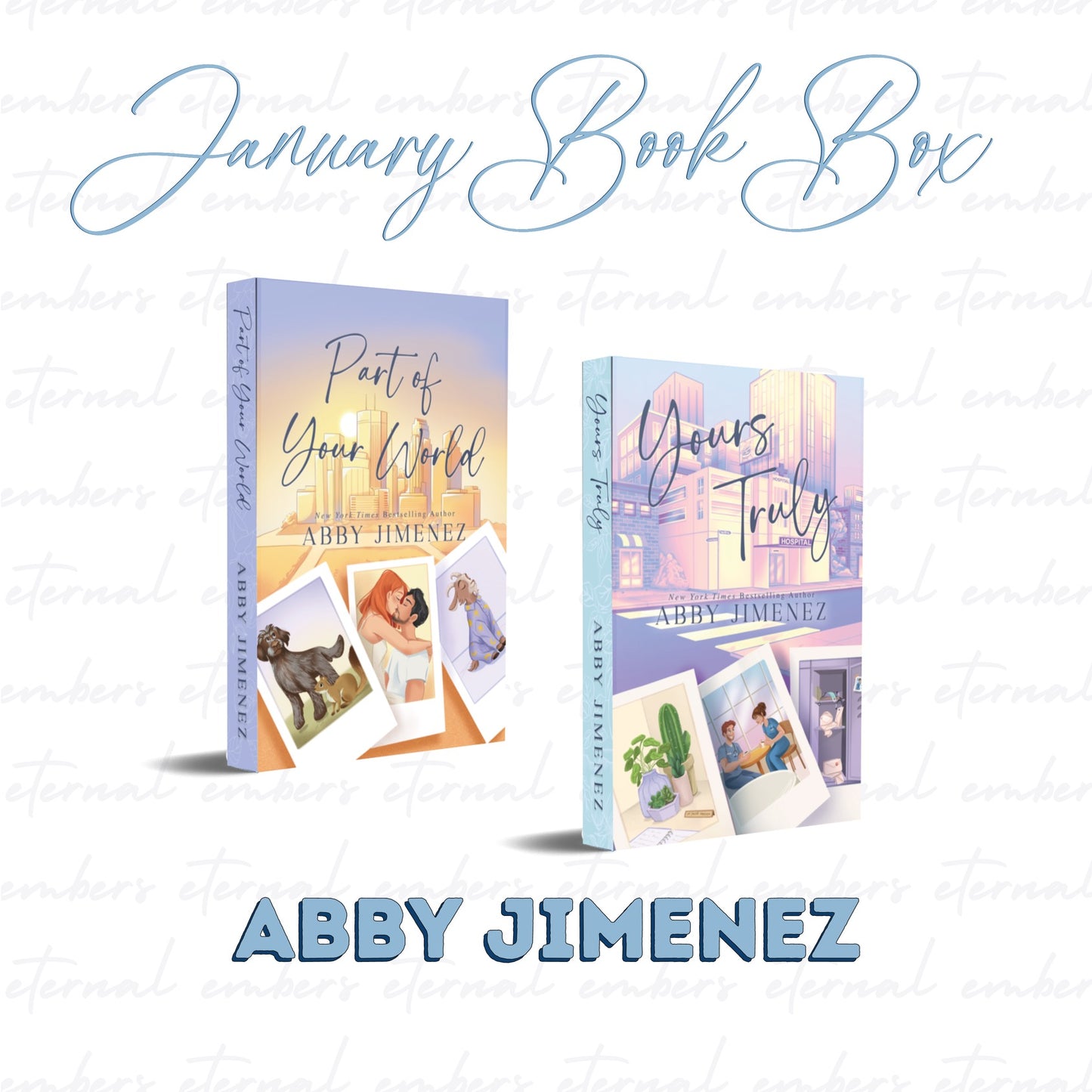 Abby Jimenez Overstock Sale - SCRATCH & DENT