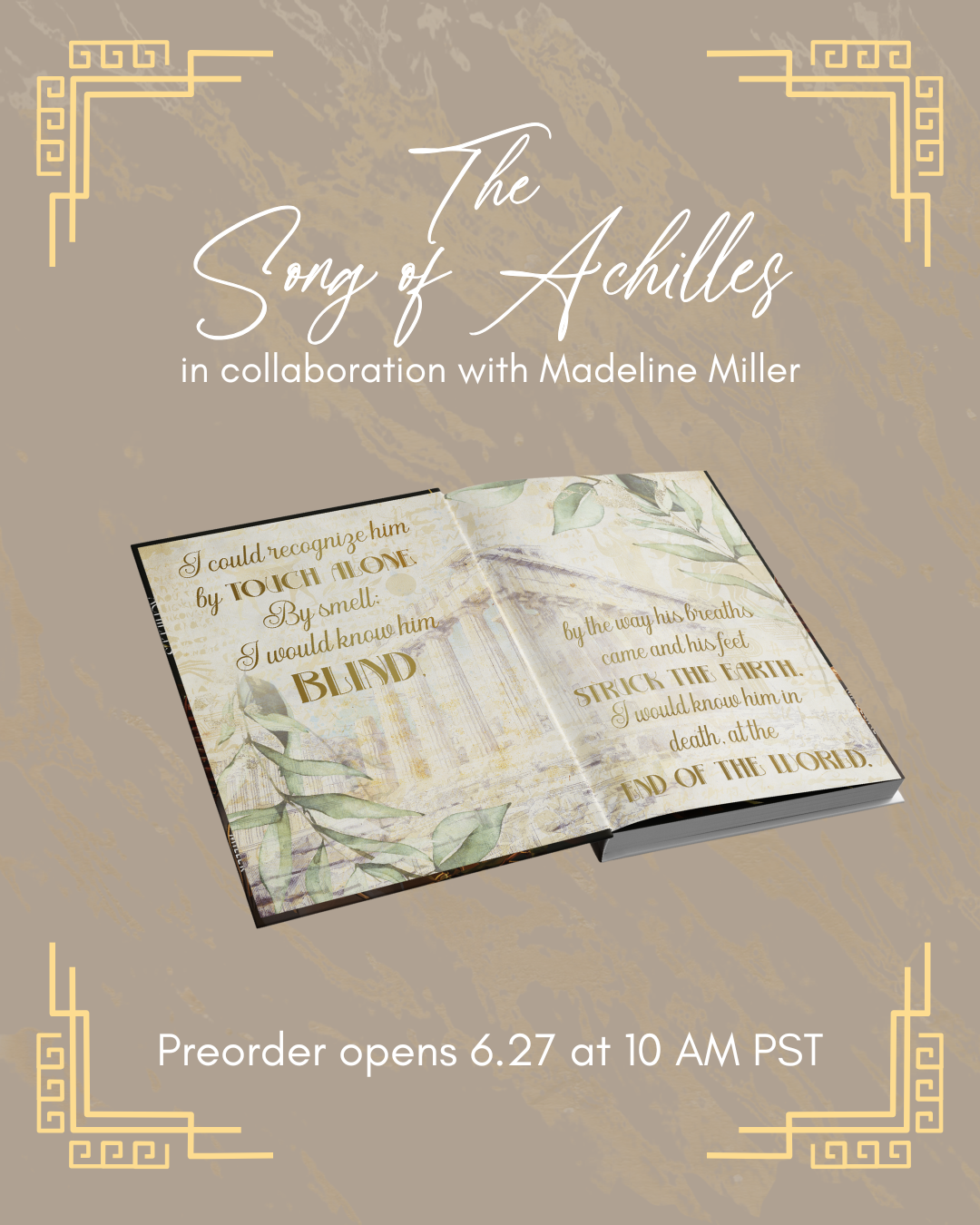 The Song of Achilles by Madeline Miller