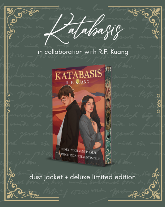 Katabasis by R.F. Kuang Dust Jacket