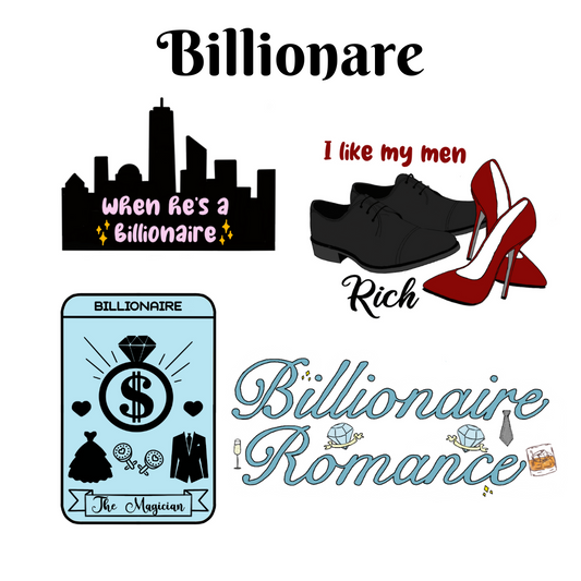 Billionaire Romance Sticker Collection
